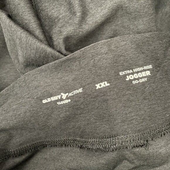 Old Navy Active Wm XXL Dark Heathered Gray Extra High-Rise Cloud+ 7/8 Jogger NWT - Picture 12 of 13